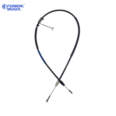 สายเบรกมือ 7C19-2A809AA-HM ของแท้และเชื่อถือได้, ตำแหน่งด้านหลังซ้าย, เหมาะสำหรับ Ford Transit V348, ความยาว 1570 มม.