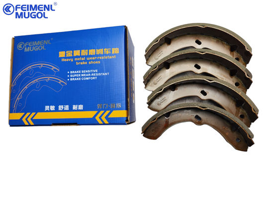 8-97035085 Isuzu Truck Brake Parts NKR55 4JB1 100P 600P รองเท้าเบรกหน้า 8970350851