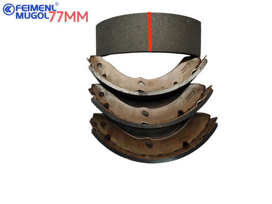 5-47110059 5471100590 อุปกรณ์ประกอบรถยนต์ รองเท้าเบรค สําหรับรถบรรทุก ISUZU NKR 100P